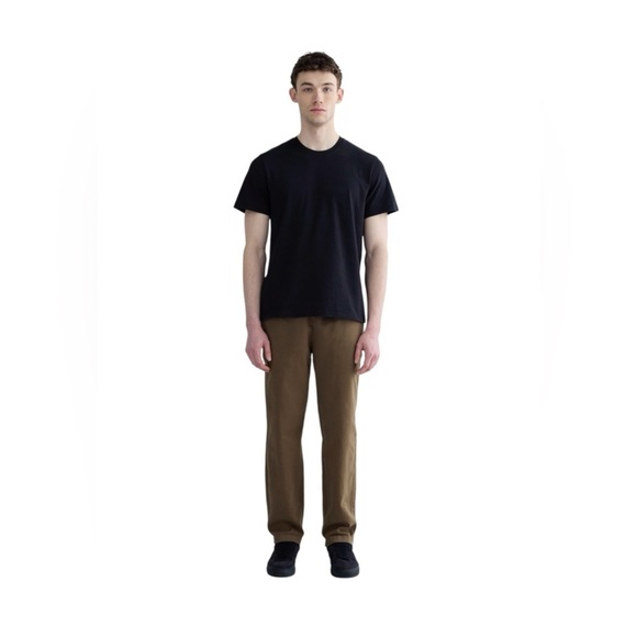 Everlane The Premium-Weight Crew Uniform Tshirt Black Size XL #1715 - Picture 2 of 8